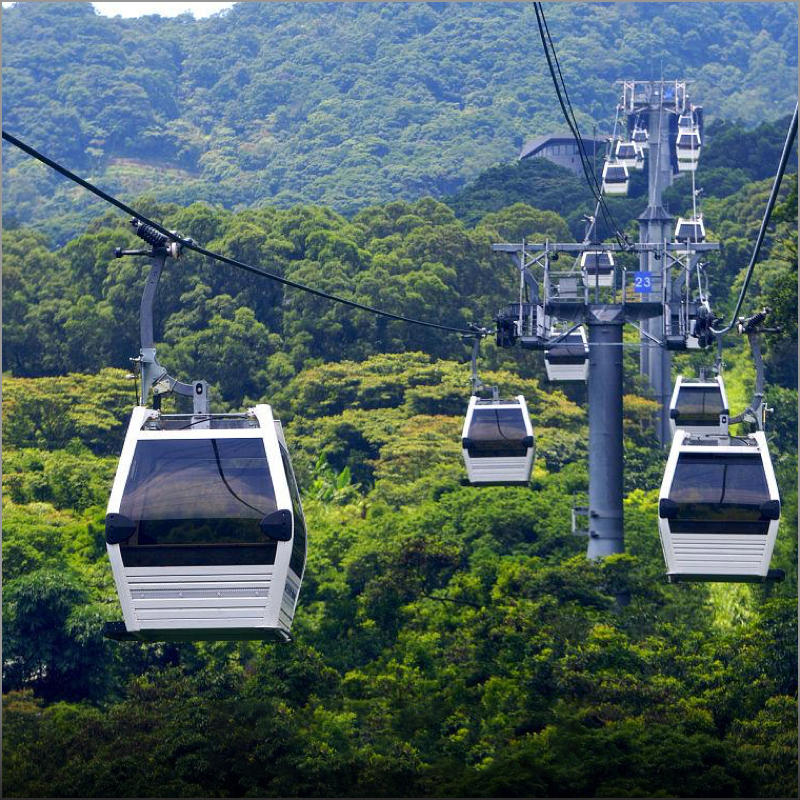 猫空缆车观光